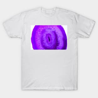 AGATE ULTRA VIOLET PURPLE NATURAL GEMSTONE T-Shirt